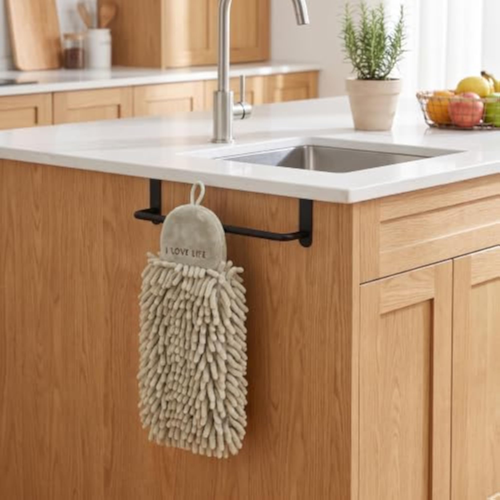 Water Absorbent Chenille Towel Quick Dry Hand Towels